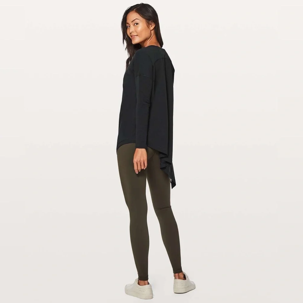 Lululemon To The‎ Point Long Sleeve Black Size 4